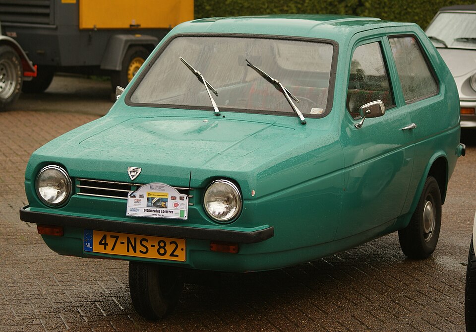 RELIANT ROBIN car — UK survivor photo