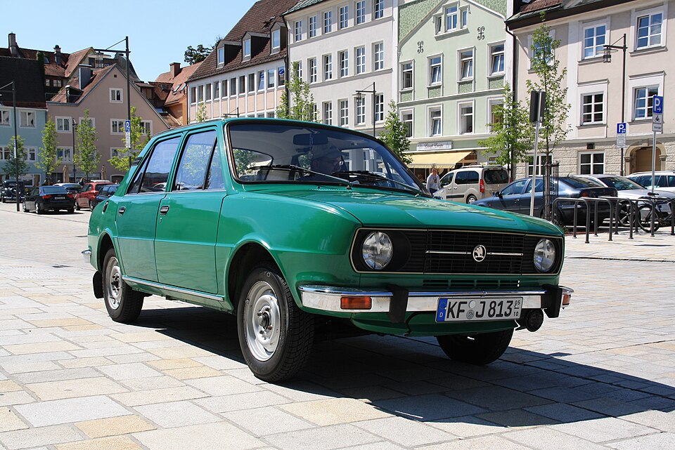 SKODA 120 car — UK survivor photo