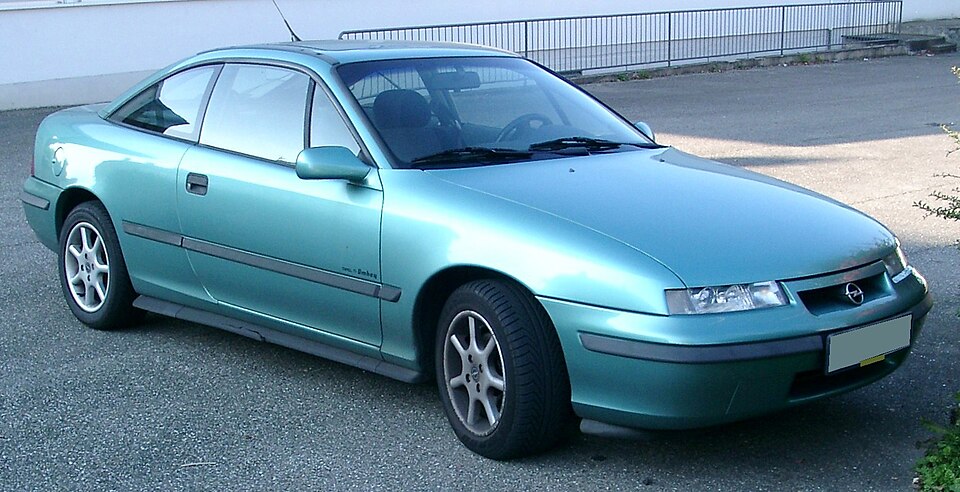 VAUXHALL CALIBRA car — UK survivor photo
