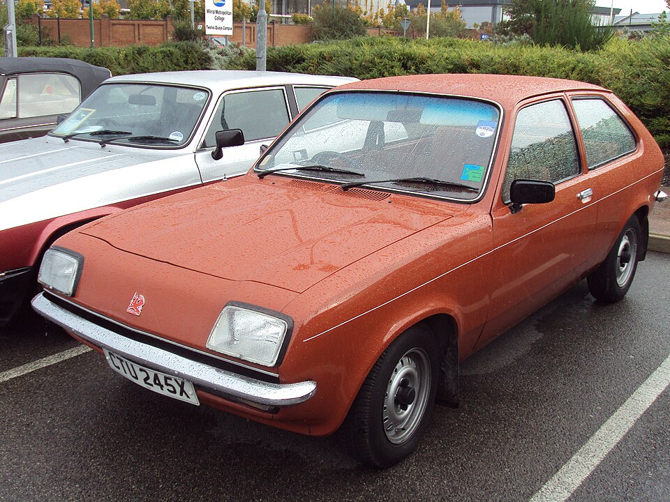VAUXHALL CHEVETTE car — UK survivor photo