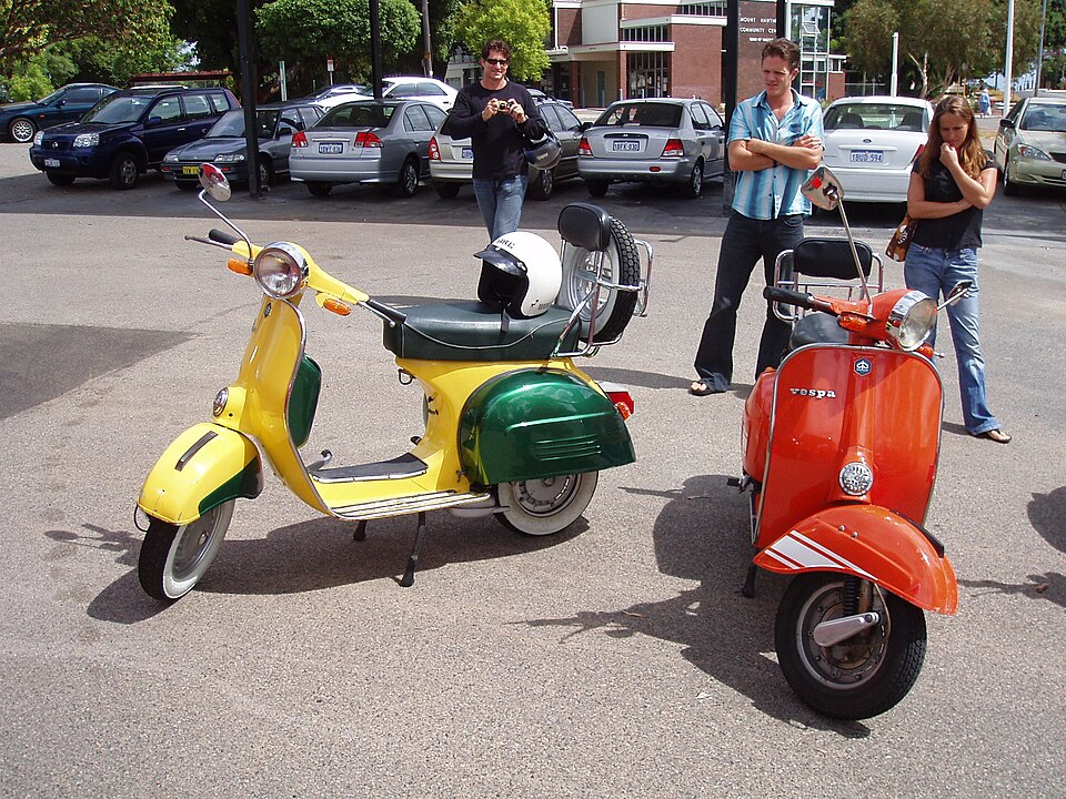 VESPA (DOUGLAS) 90 STANDARD car — UK survivor photo
