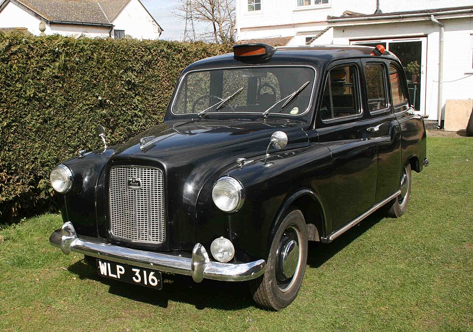 CARBODIES TAXI car — UK survivor photo