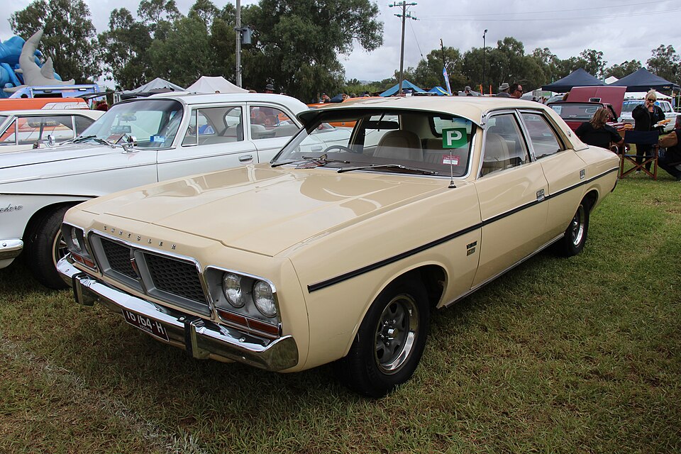 CHRYSLER VALIANT car — UK survivor photo