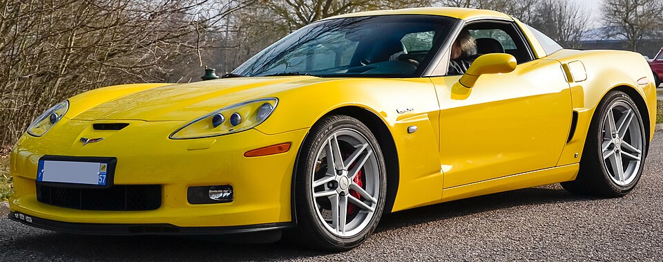 CORVETTE Z06 car — UK survivor photo