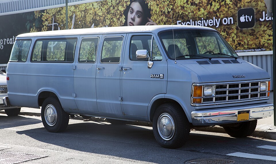 DODGE CAR-DERIVED VAN car — UK survivor photo