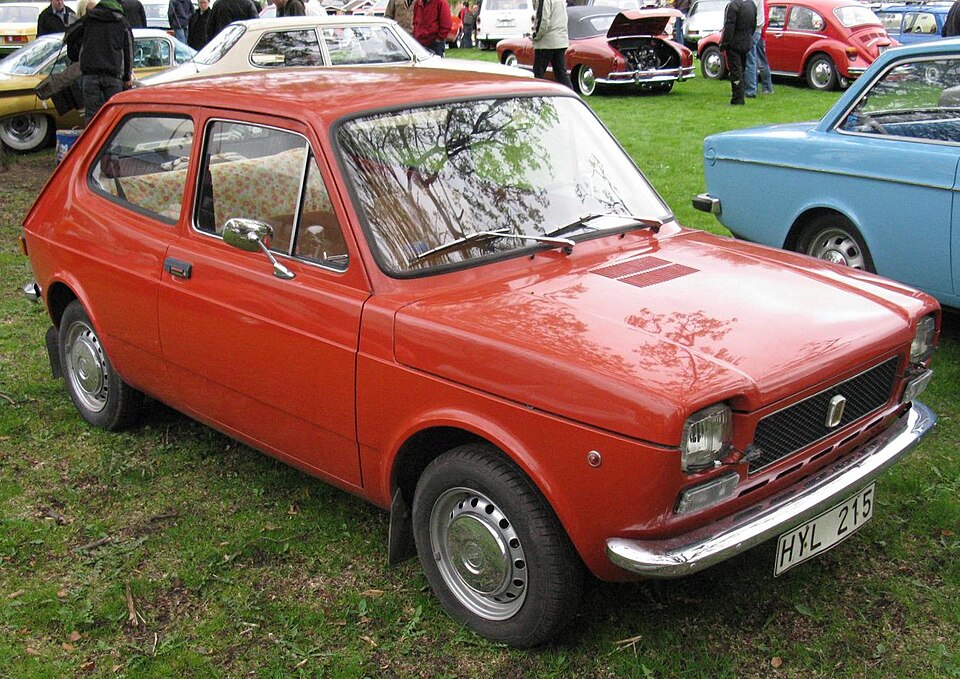 FIAT 1050 car — UK survivor photo