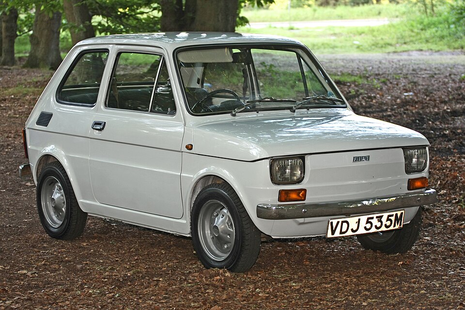 FIAT 126 car — UK survivor photo