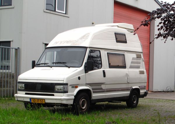 FIAT HYMER car — UK survivor photo