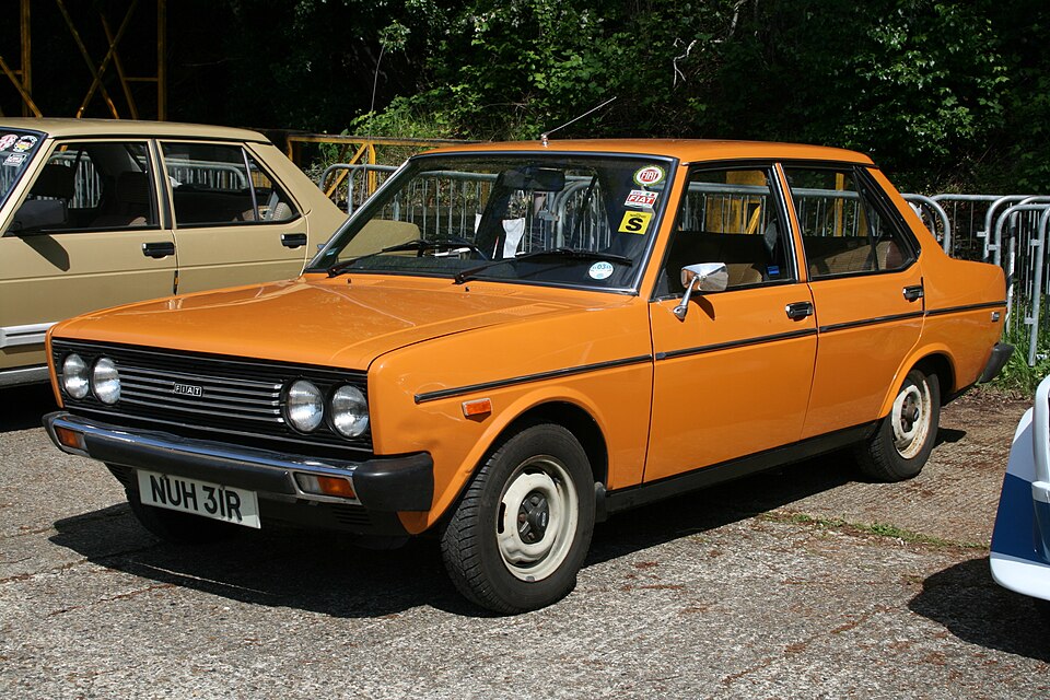 FIAT MIRAFIORI car — UK survivor photo