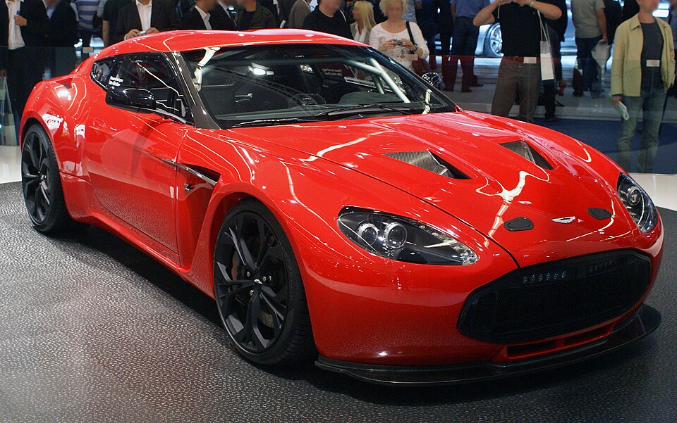 ASTON MARTIN ZAGATO car — UK survivor photo