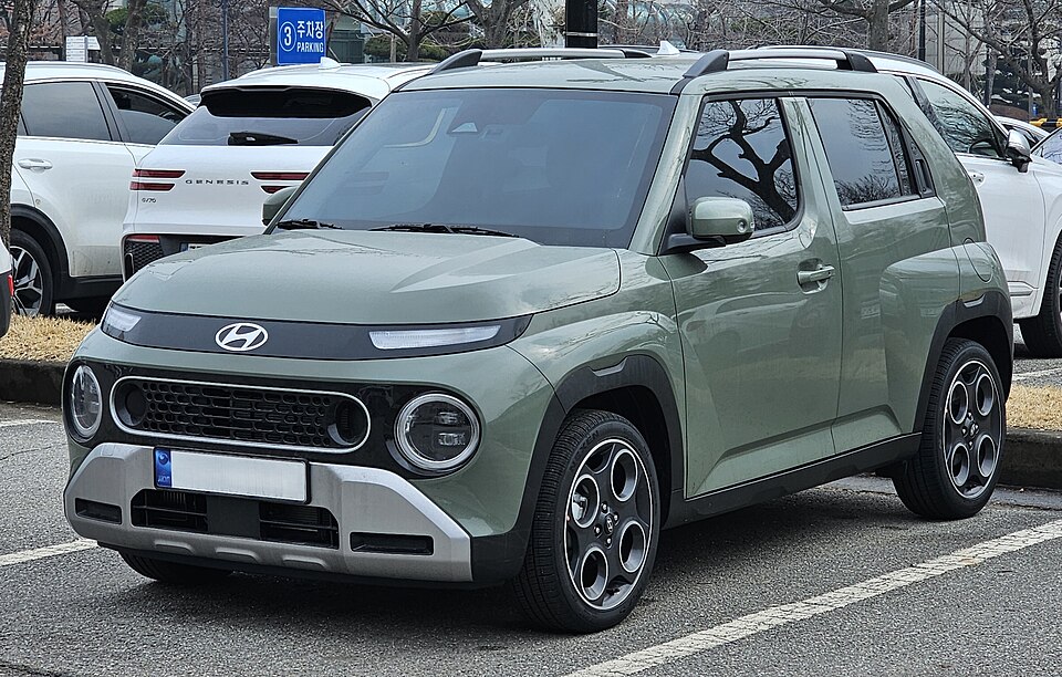 HYUNDAI INSTER 01 EV car — UK survivor photo