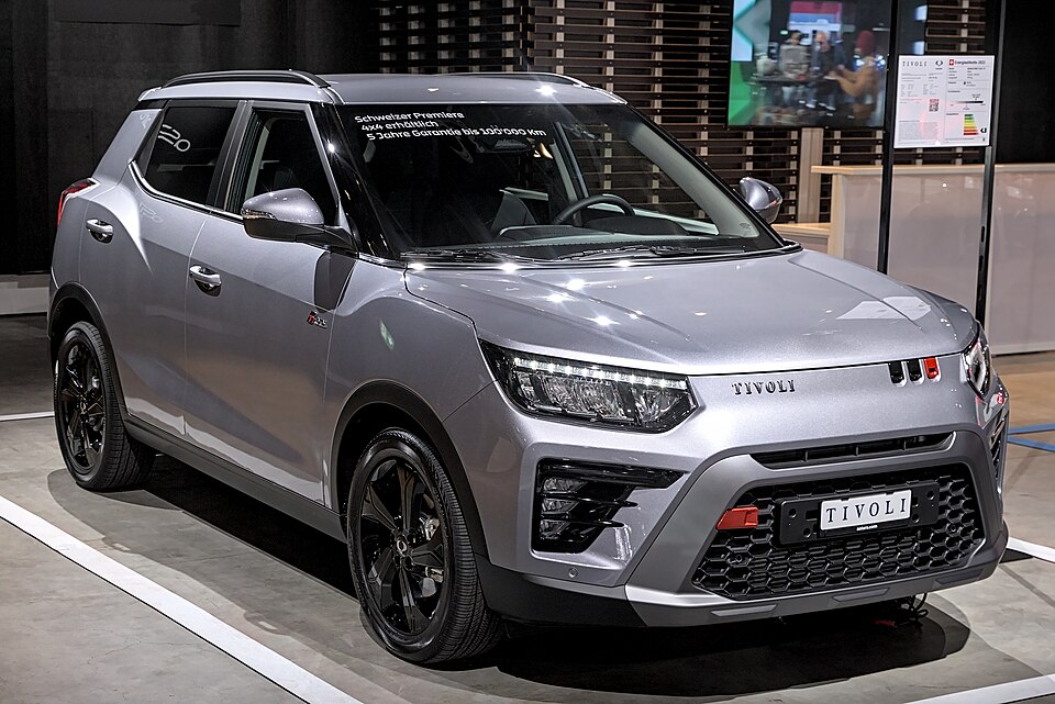KGM TIVOLI car — UK survivor photo