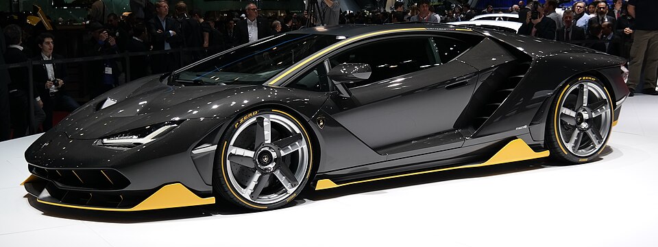LAMBORGHINI CENTENARIO car — UK survivor photo