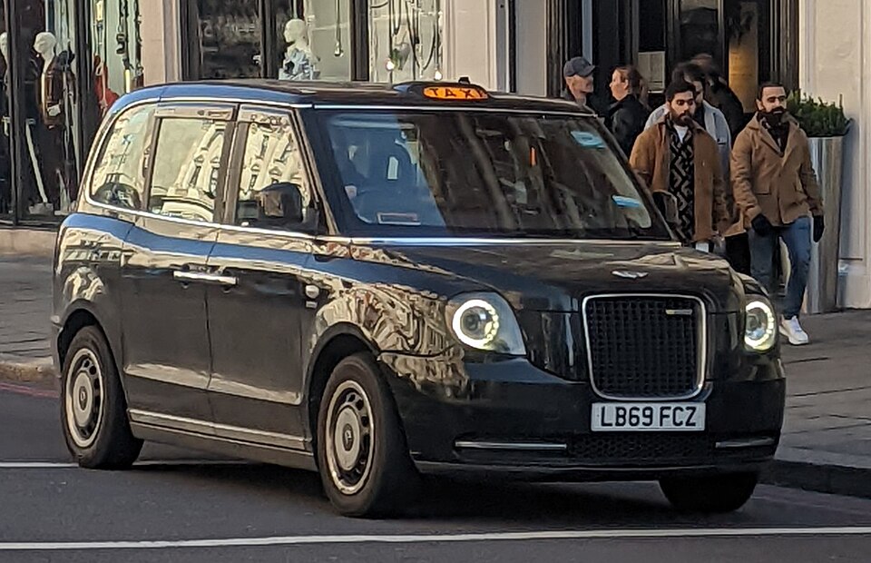 LEVC TX car — UK survivor photo