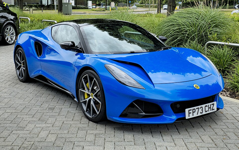 LOTUS EMIRA car — UK survivor photo