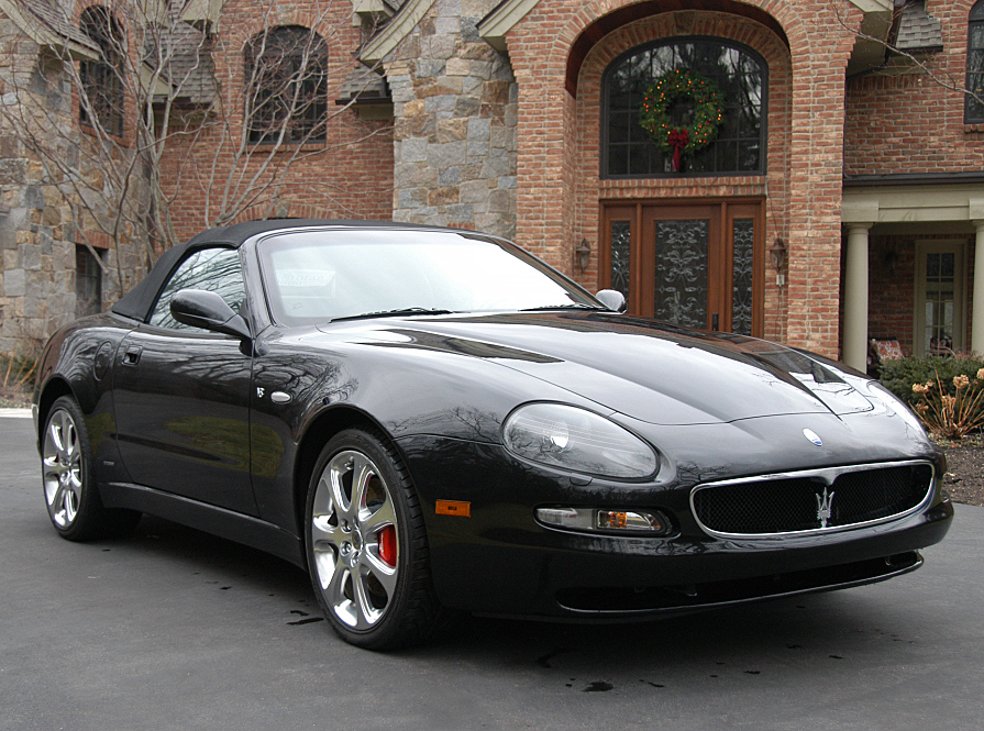 MASERATI SPYDER car — UK survivor photo