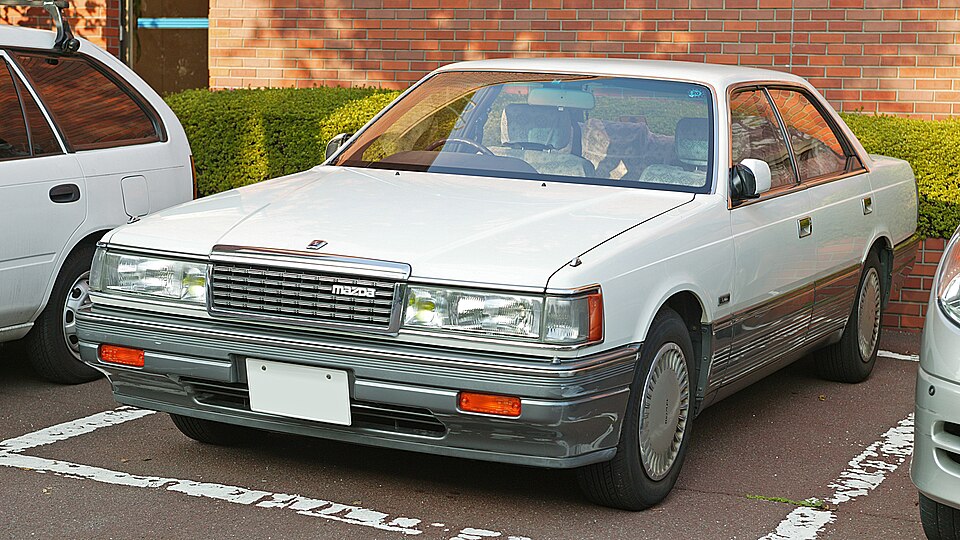 MAZDA 1800 car — UK survivor photo