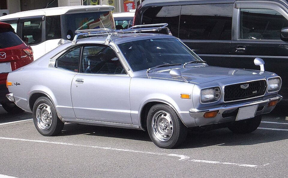 MAZDA 818 car — UK survivor photo