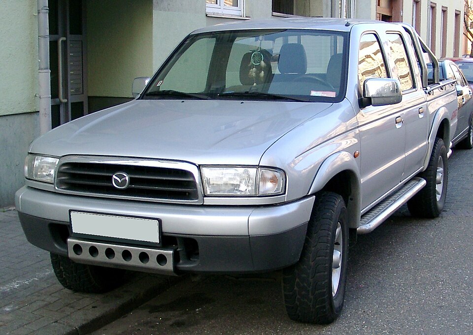 MAZDA B SERIES car — UK survivor photo