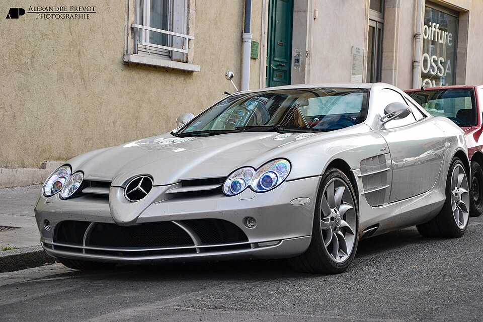 MERCEDES MCLAREN car — UK survivor photo