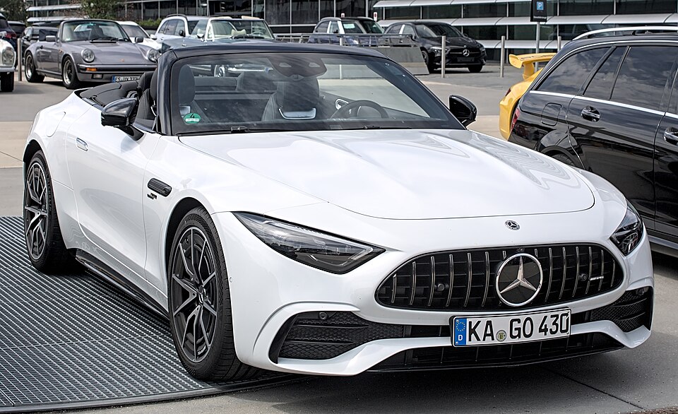 MERCEDES SL CLASS car — UK survivor photo
