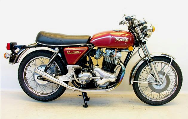 NORTON COMMANDO car — UK survivor photo